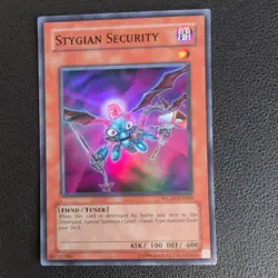 Yugioh Stygian Security WC10-EN002 Ultra Rare - Image 1