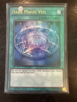 Dark Magic Veil - MVP1-EN019 - Ultra Rare - 1st Edition - Yugioh - Image 1