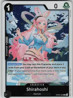 One Piece TCG Shirahoshi R Awakening of the New Era OP05-082 - Image 1