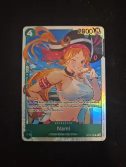 Nami OP14-031 - SR Super Rare - The Azure Sea’s Seven One Piece TCG English - Image 1
