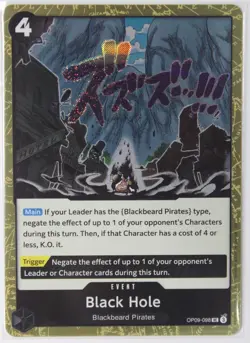 Black Hole (Reprint) OP09-098 UC One Piece Foil NEW Premium Best Vol 2 - Image 1