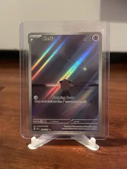 Pokemon TCG Cleffa Full Art Holo Rare 202/197 OBF Basic Psychic Card Stock Card - Image 1