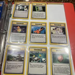 Vintage Bulk Base Cards Pokemon Card Lot Binder Lot #7 Pokemon Cards - Image 1