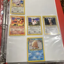 Vintage Bulk Base Cards Pokemon Card Lot Binder Lot #7 Pokemon Cards - Image 3