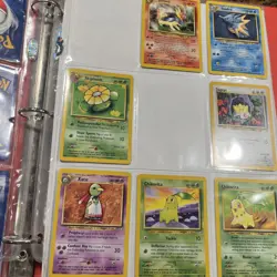Vintage Bulk Base Cards Pokemon Card Lot Binder Lot #7 Pokemon Cards - Image 4