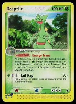Pokemon Card - Sceptile Ruby and Sapphire 20/109 Rare - Image 1