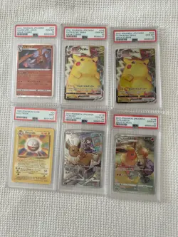 pokemon card lot including japanese pikachu and charizard - Image 1