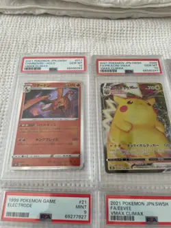 pokemon card lot including japanese pikachu and charizard - Image 5