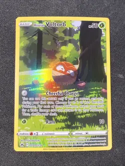 Hisuian Voltorb - GG01/GG70 - Pokemon Crown Zenith Galarian Gallery Holo Card NM - Image 1