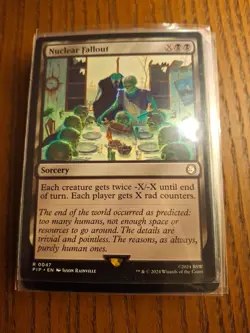 MTG - Nuclear Fallout - Universes Beyond: Fallout - Near Mint - Image 1