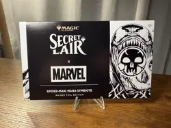IN HAND SECRET LAIR VENOM LANDS MANA SYMBIOTE RAISED FOIL EDITION - Image 1