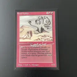 MTG - Rock Hydra - Signed - Collector's Edition - NM, English Magic 🔥 - Image 1