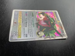 Pokemon Diamond & Peral Black Star Promo Holo Rayquaza C LV. X DP47 EX Cond. - Image 3