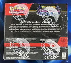 Pokemon 2025 Mega Evolution Phantasmal Flames Booster Box TCG Sealed Nm Mint - Image 3