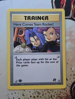 Pokemon - Here Comes Team Rocket! 71/82 - Team Rocket - 1st Edition - Non-Holo - Image 1
