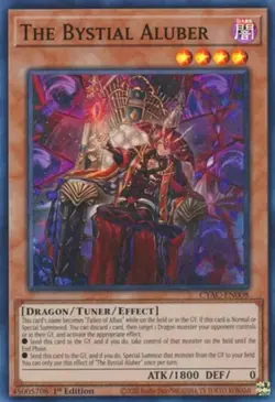 x3 The Bystial Aluber - CYAC-EN008 - Super Rare - 1st Edition Yu-Gi-Oh! M/NM - Image 1