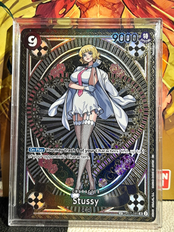 One Piece TCG Stussy OP07-085 NM Eng - Image 1