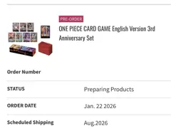 “PRESALE” ONE PIECE CARD GAME English Version 3rd Anniversary Set Confirmed! - Image 1
