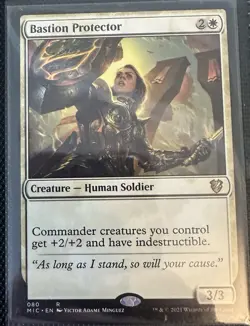 Bastion Protector Commander: Innistrad: Midnight Hunt Regular - Image 1