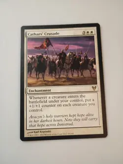 MTG Cathars' Crusade Avacyn Restored Regular NM x1 - Image 1