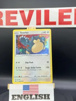 Pokemon TCG - Snorlax SWSH119 Holo Rare SWSH Chilling Reign Promos - HP - Image 1
