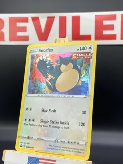 Pokemon TCG - Snorlax SWSH119 Holo Rare SWSH Chilling Reign Promos - HP - Image 3