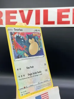 Pokemon TCG - Snorlax SWSH119 Holo Rare SWSH Chilling Reign Promos - HP - Image 5