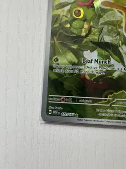 Caterpie 151 Full Art NM Ultra Rare 172/165 Scarlet & Violet Pokemon TCG English - Image 5