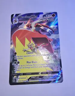 Pokemon TCG Blaziken VMAX Silver Tempest Trainer Gallery TG15/TG30 NM - Image 1