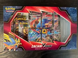 Pokemon Zacian V-Union Special Collection Box Factory Sealed - Image 1