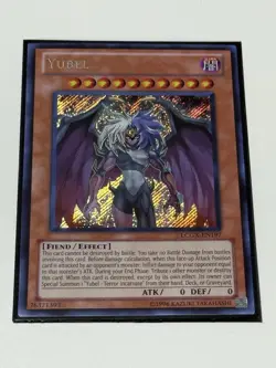 Yugioh! Yubel - Secret Rare LCGX-EN197 Unlimited NM! - Image 1