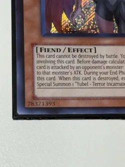 Yugioh! Yubel - Secret Rare LCGX-EN197 Unlimited NM! - Image 5