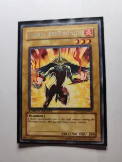 Elemental Hero Burstinatrix MDP2-EN003 Rare Limited Edition LP - Image 1