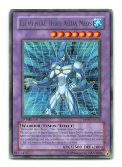 Elemental Hero Aqua Neos - DP03-EN012 1st Edition Rare - YuGiOh-LP - Image 1