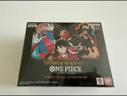 One Piece TCG OP09 Emperors in the New World Booster Box New English Sealed - Image 1