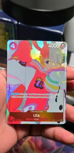 Uta (Gift Collection 2023) OP01-005 One Piece Promotion Cards Foil - Image 1