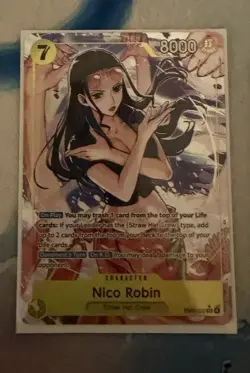 PRESALE - ONE PIECE - NICO ROBIN - EB03-055 - ALT ART SUPER RARE - ENG EB03 NEW - Image 1
