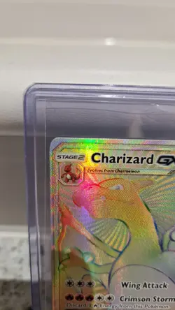Pokemon Charizard GX Burning Shadows 150/147 Rainbow Rare Card - Image 3