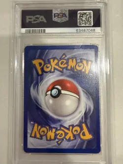 2004 Pokemon Card EX Team Rocket Returns James Theme Deck Azumarill #1 PSA 9 - Image 2