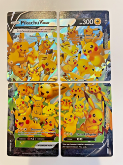 Pikachu V-Union [Set of 4] SWSH: Sword & Shield Promo Cards Holo 139-142 - Image 1