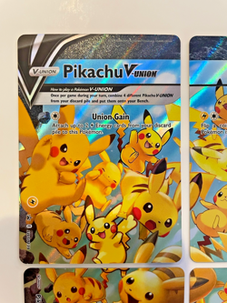 Pikachu V-Union [Set of 4] SWSH: Sword & Shield Promo Cards Holo 139-142 - Image 2