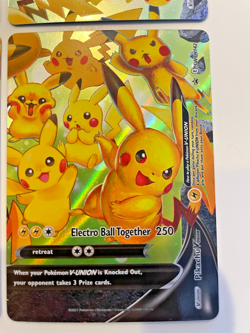 Pikachu V-Union [Set of 4] SWSH: Sword & Shield Promo Cards Holo 139-142 - Image 5