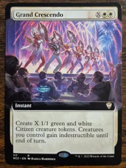 Grand Crescendo (Extended Art) Commander: Streets of New Capenna Regular - Image 1