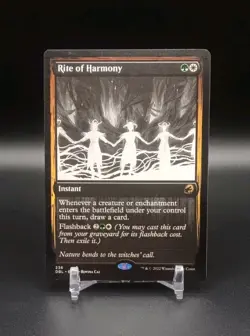 MTG Rite of Harmony #236- Innistrad:Double Feature-Regular Rare- Nm Condition - Image 1