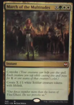 March of the Multitudes - Commander: Streets of New Capenna: #346 Nm C278 - Image 1