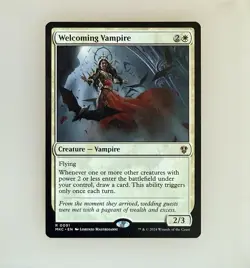 MTG: Welcoming Vampire Commander: Murders at Karlov Manor Regular NM - Image 1