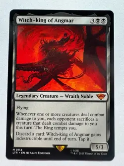 Magic mtg: Witch-king of Angmar, Lord of the Rings - Image 1