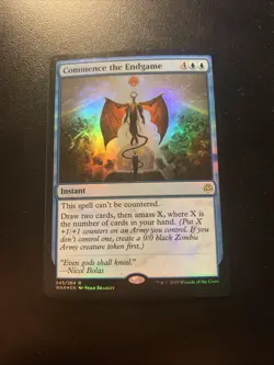 Commence the Endgame War of the Spark Foil - Image 1