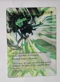 MTG Magic the Gathering Bone Splinters (83/552) Dominaria United ALTERED - Image 1