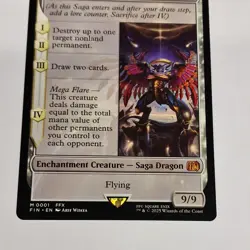 MTG - Summon: Bahamut - Final Fantasy - NM - Image 2